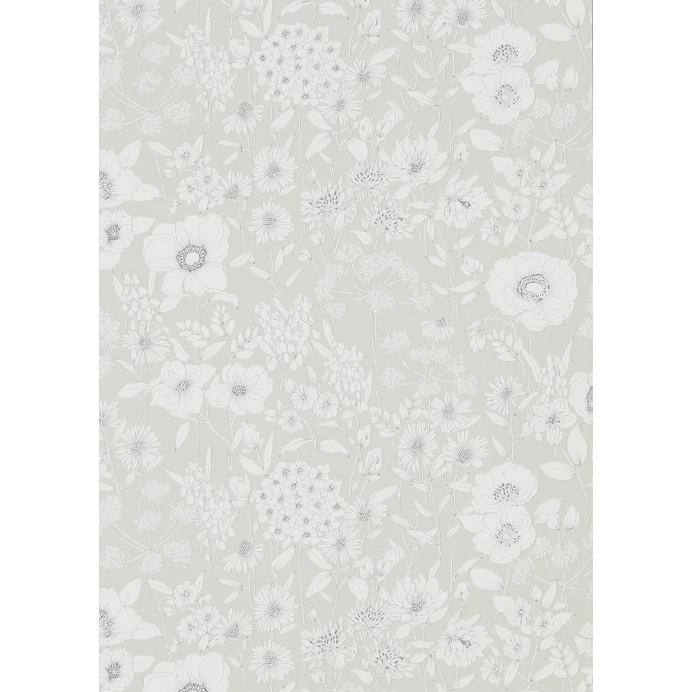 Maelee Wallpaper 216350 by Sanderson in Dove Grey